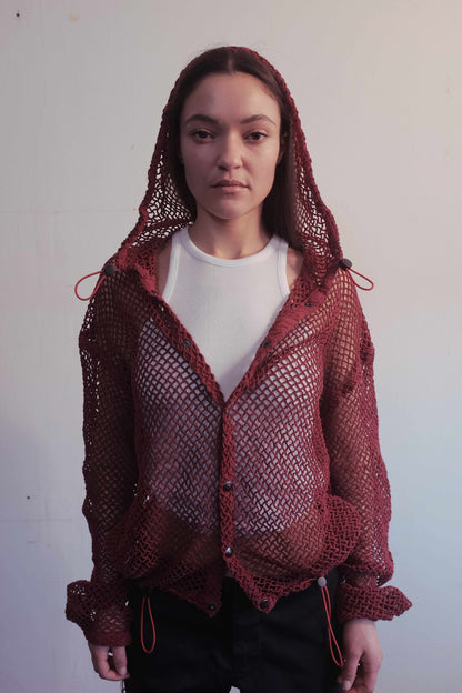 Mesh Hoodie