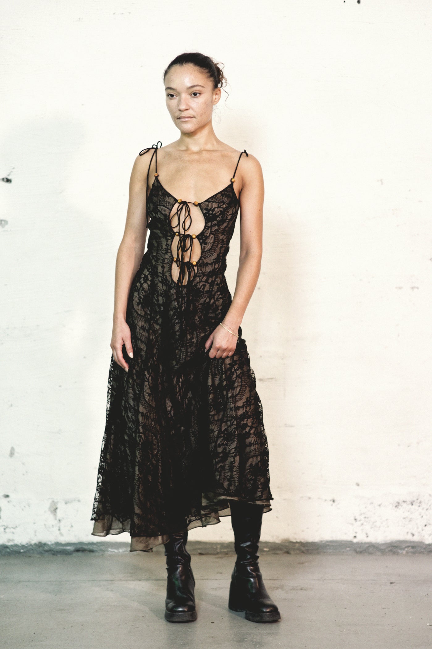 Double Layered Silk Dress (RENTAL ONLY)