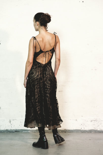 Double Layered Silk Dress (RENTAL ONLY)