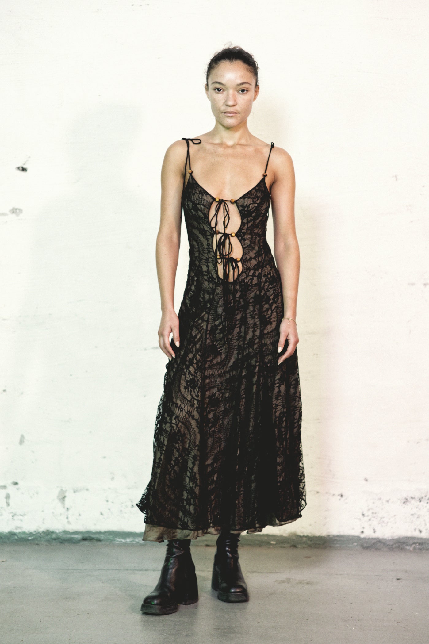 Double Layered Silk Dress (RENTAL ONLY)