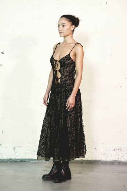 Double Layered Silk Dress (RENTAL ONLY)