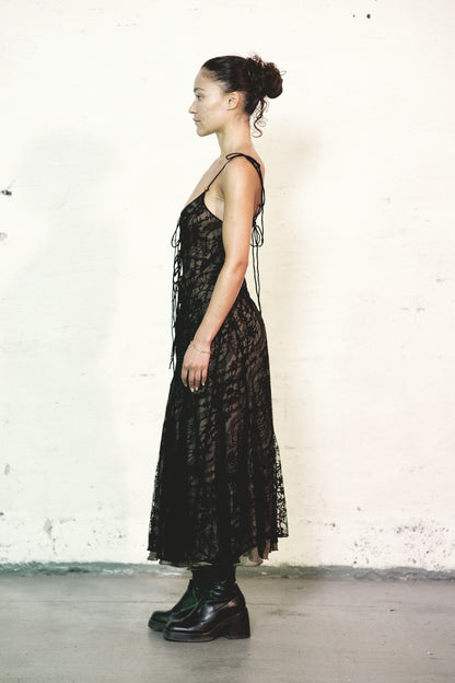 Double Layered Silk Dress (RENTAL ONLY)